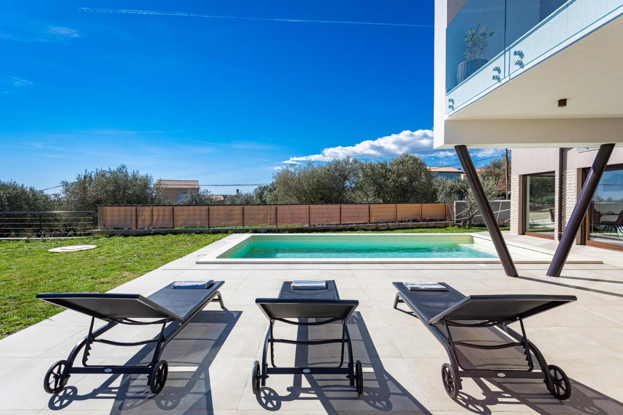 Villa Ogradina Near Pula With Sea View For 5 Persons Only 3 Km From The Beach クルニカ エクステリア 写真