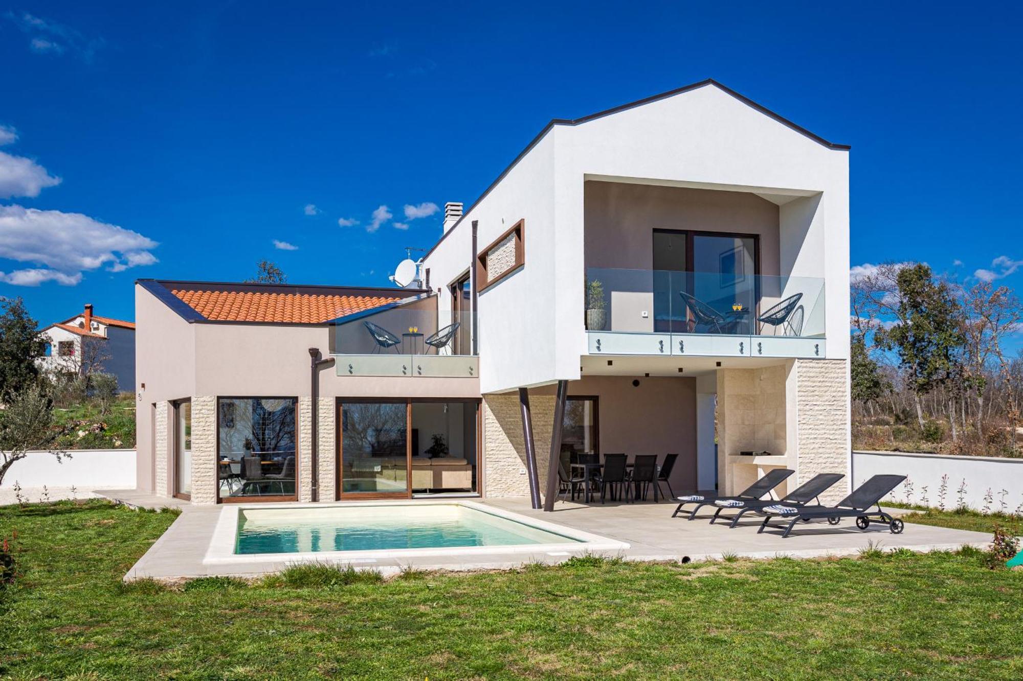 Villa Ogradina Near Pula With Sea View For 5 Persons Only 3 Km From The Beach クルニカ エクステリア 写真