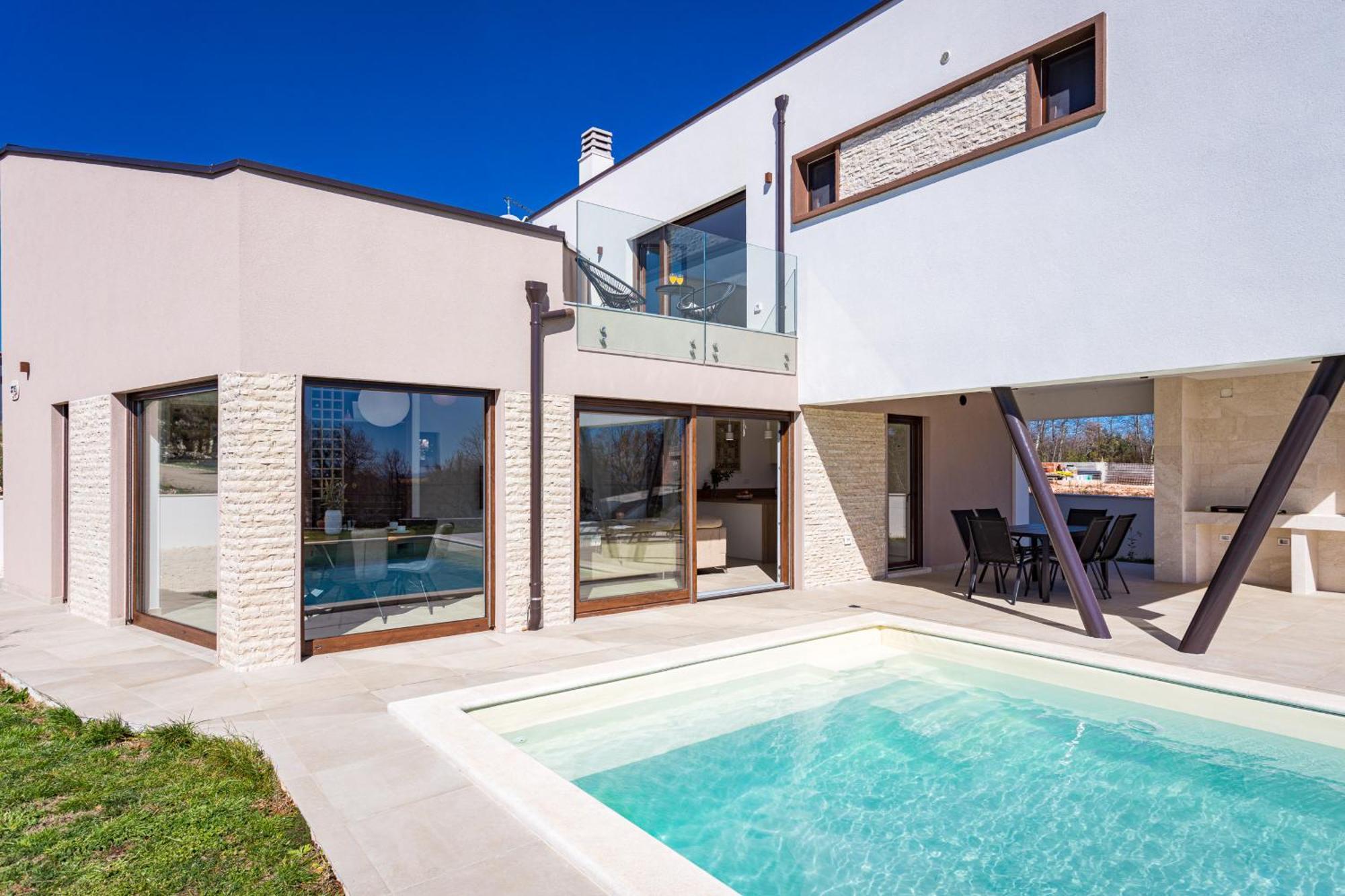 Villa Ogradina Near Pula With Sea View For 5 Persons Only 3 Km From The Beach クルニカ エクステリア 写真